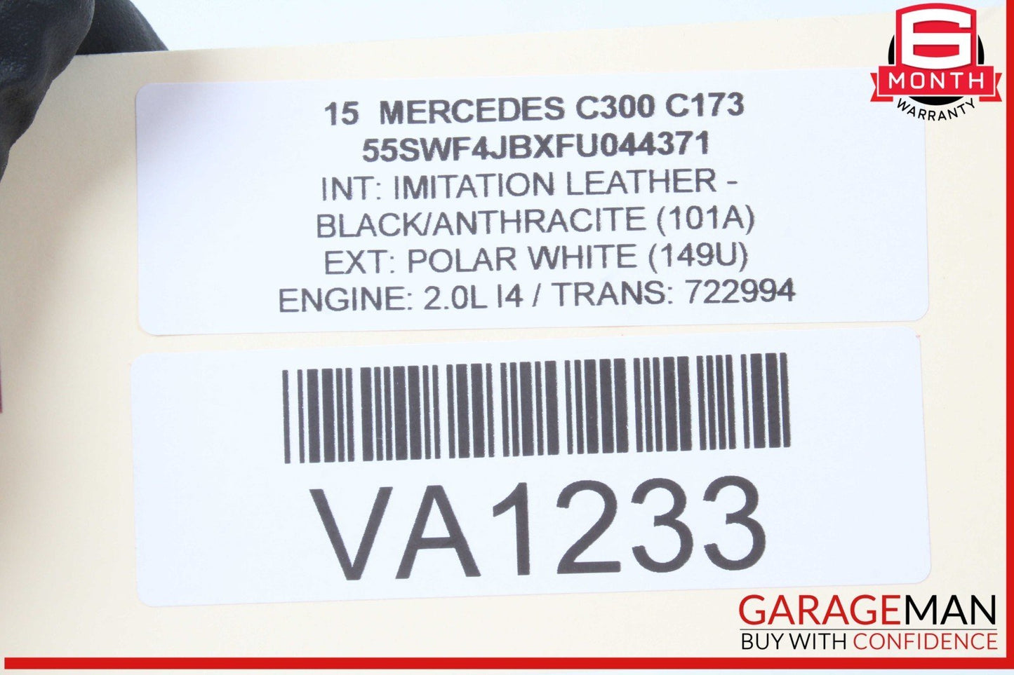 15-20 Mercedes W205 C300 C400 GLC300 Dash Headlight Switch Control Module OEM