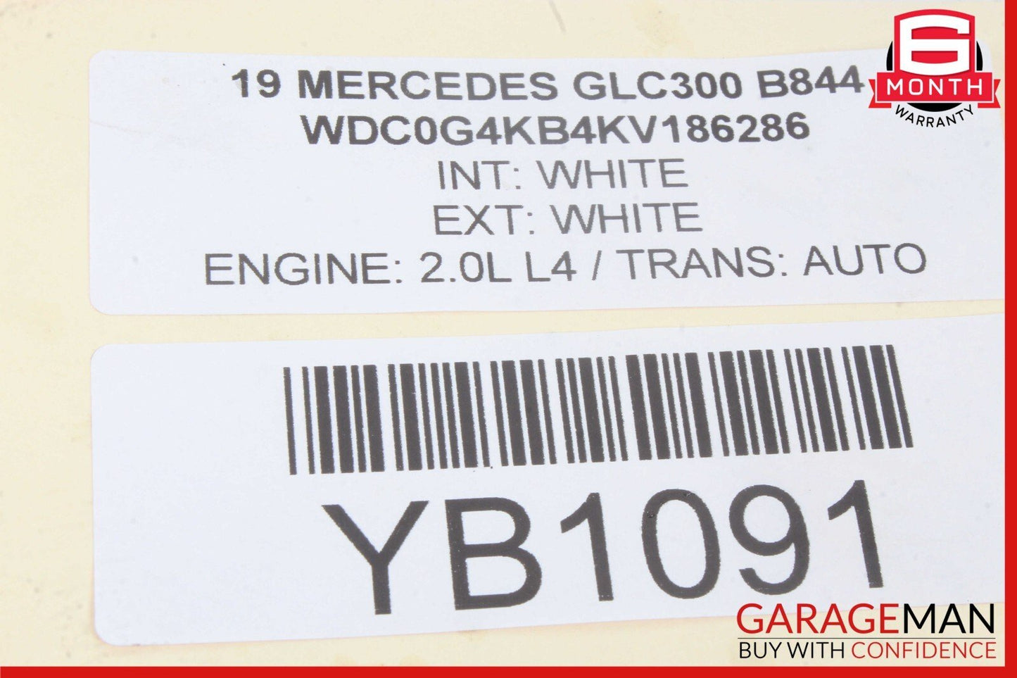 15-20 Mercedes X253 GLC300 C300 Front Left Side Upper Transverse Control Arm OEM