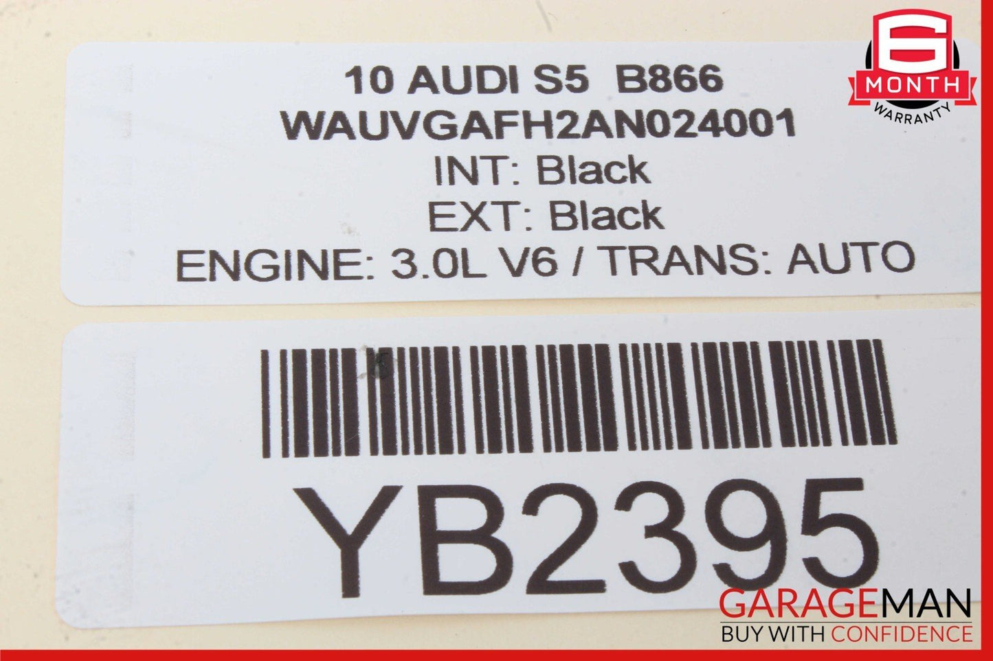 09-17 Audi S5 A4 A5 Front Right Side Door Window Regulator Motor Unit OEM
