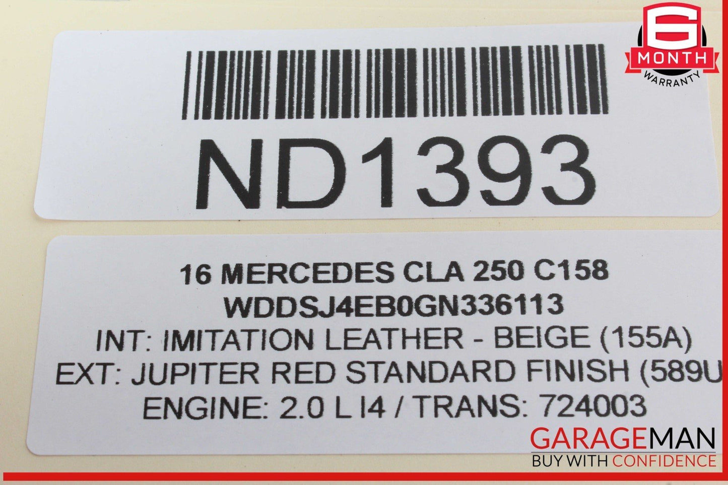 13-20 Mercedes W117 CLA250 SL550 ML400 Keyless Go Entry Control Module OEM