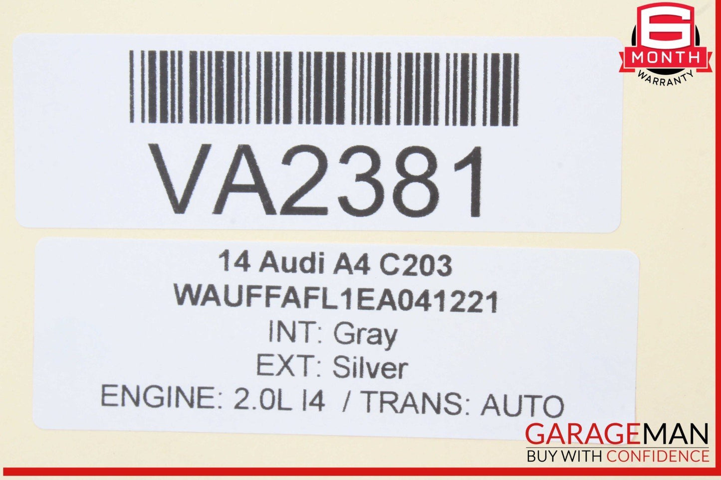 12-18 Audi A4 A6 Q5 SQ5 Body Computer Control Module Unit 4G0907410A OEM