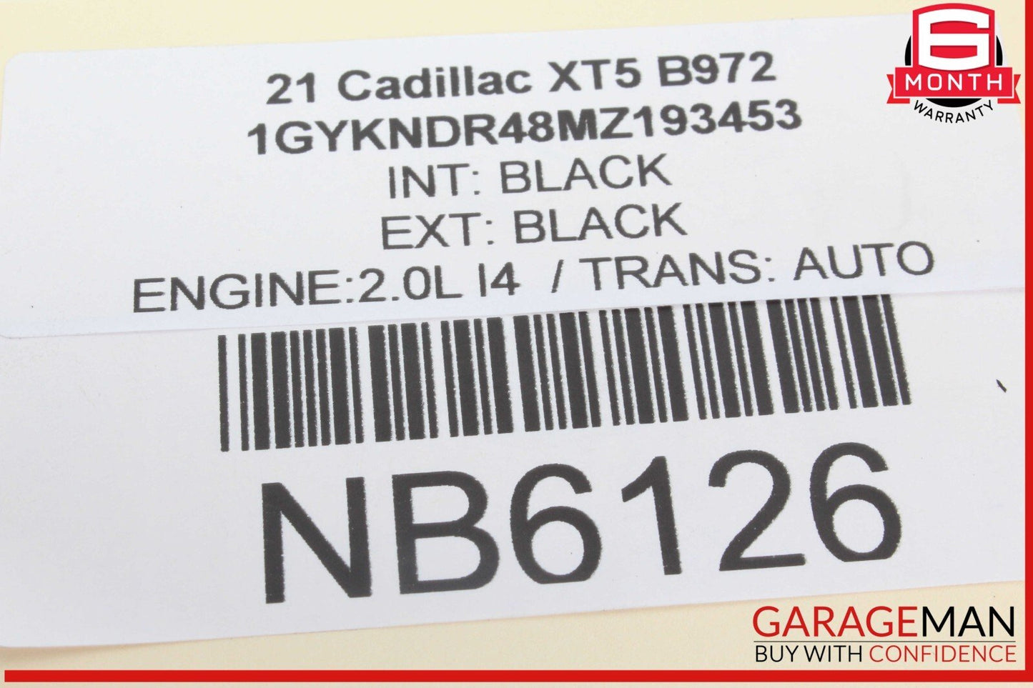 17-23 Cadillac XT5 Rear Left Driver Side CV Axle Shaft Halfshaft 84853353 OEM