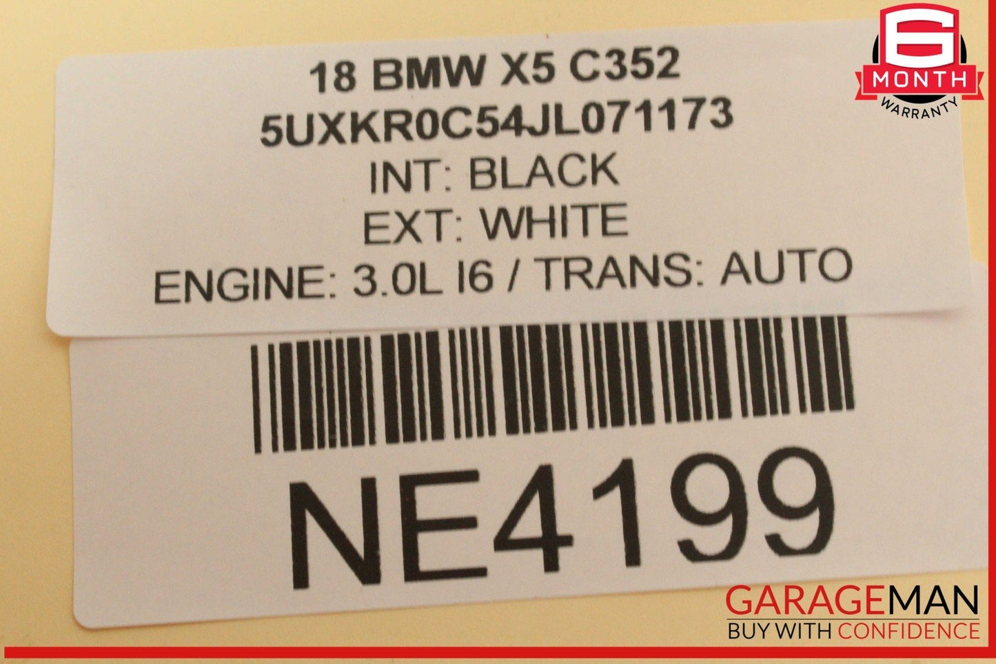14-18 BMW X5 Rear Right Passenger Side Upper Rearward Control Arm 6796002 OEM