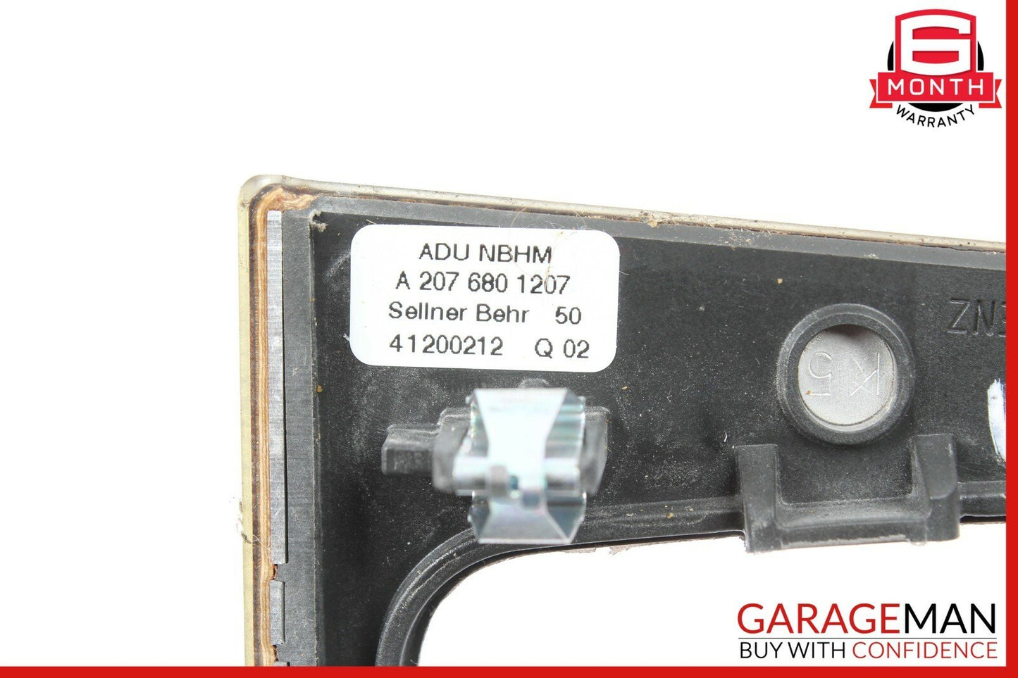 08-14 Mercedes-Benz E350 W212 Center Console Shift Shifter Trim Cover Bezel 2076801207