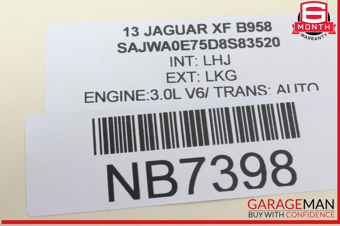 09-15 Jaguar XF XFR X250 Front Right Side Suspension Lower Control Arm OEM