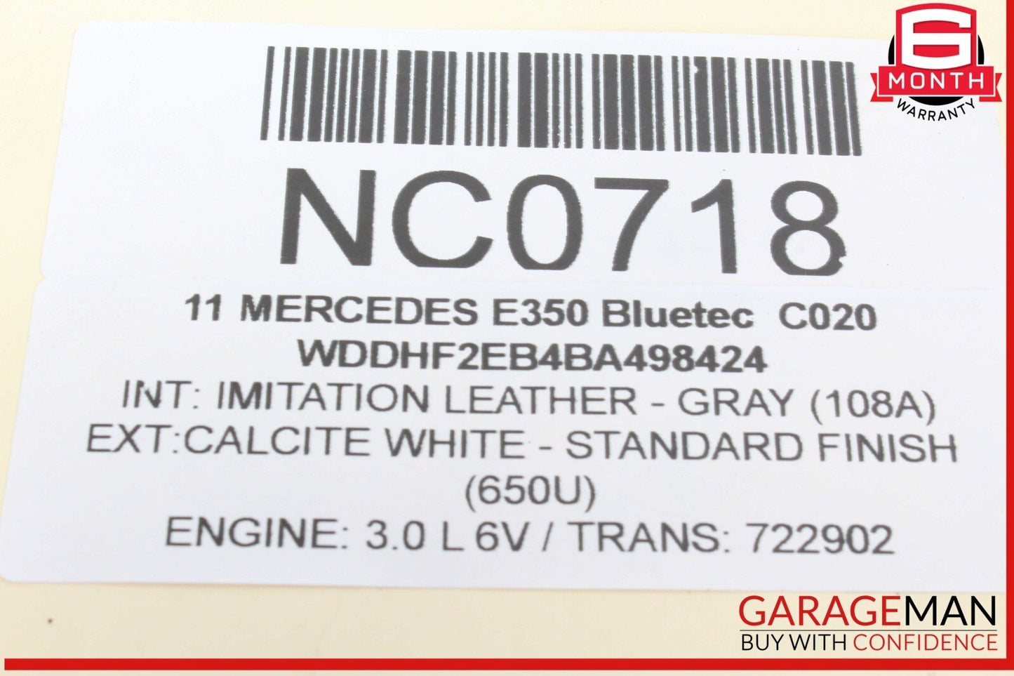 10-16 Mercedes W212 E350 Bluetec Front Right or Left Shock Absorber Spring Strut