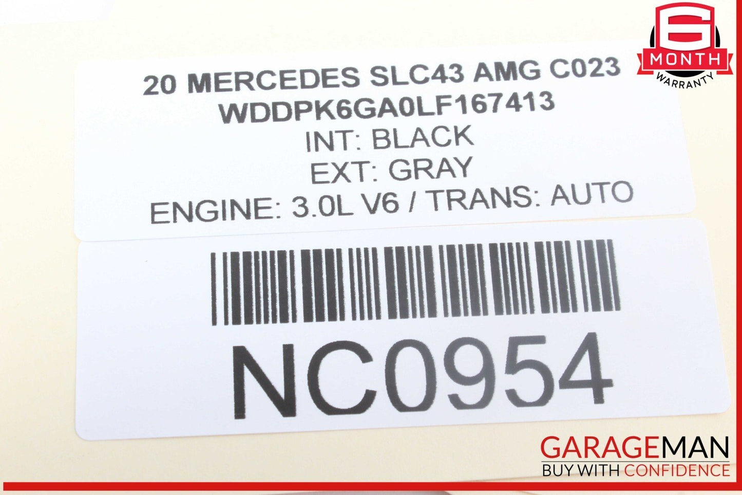 12-20 Mercedes R172 SLC43 AMG Front Right Exterior Door Handle Keyless Go OEM