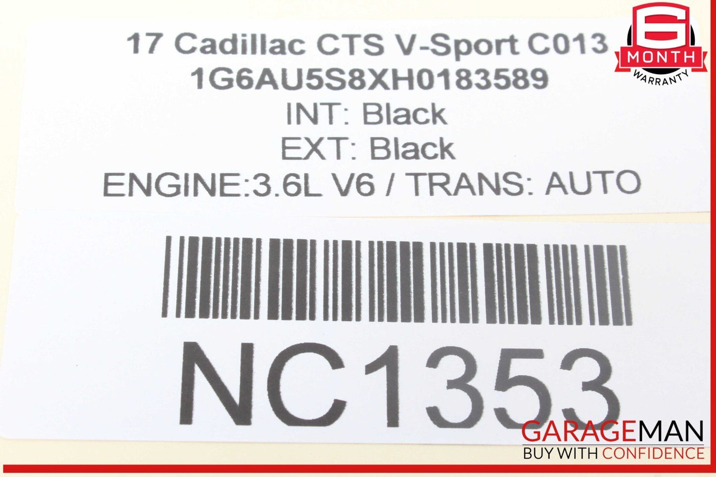 14-19 Cadillac CTS V-Sport Engine Starter Motor 12652028 OEM