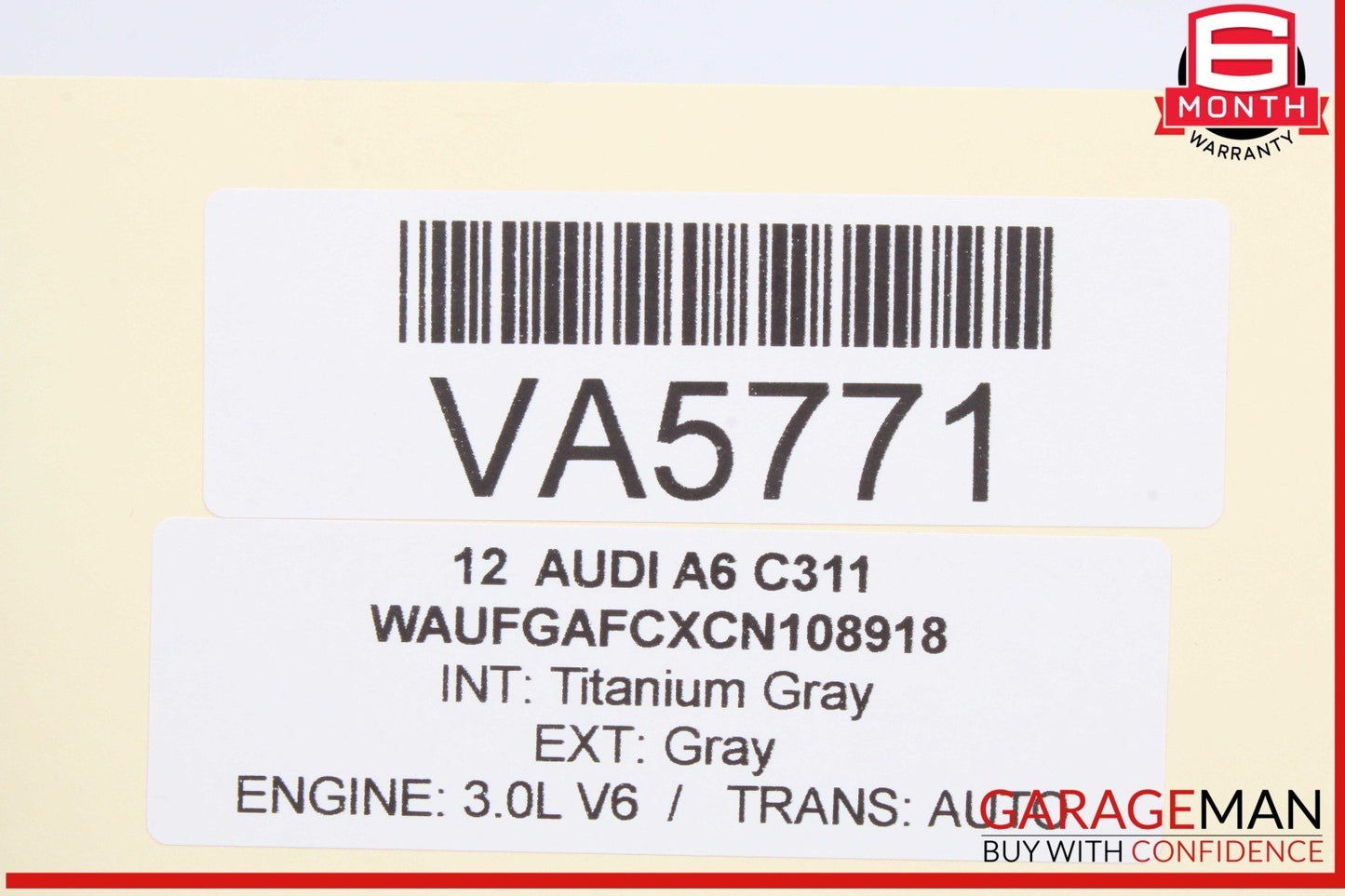 12-18 Audi A6 A7 Electronic Parking Brake Control Module Unit 4H0907801E OEM