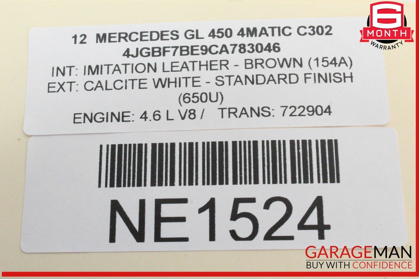 06-13 Mercedes X164 GL450 4MATIC Front Right Side Door Control Module OEM