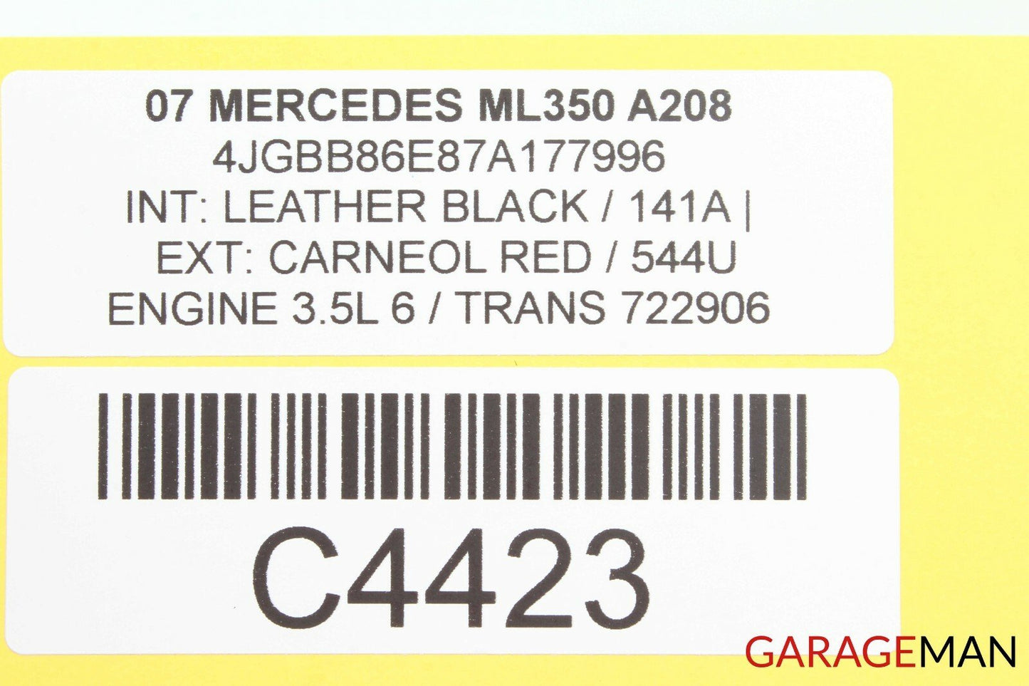 06-11 Mercedes W164 ML350 Center Dash ESP DSR Hazard Light Switch Module OEM