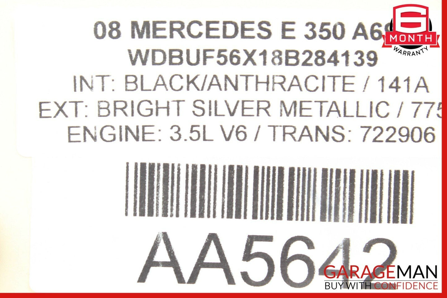 06-11 Mercedes W211 E350 E550 CLS500 Front Left Driver Side Lower Control Arm