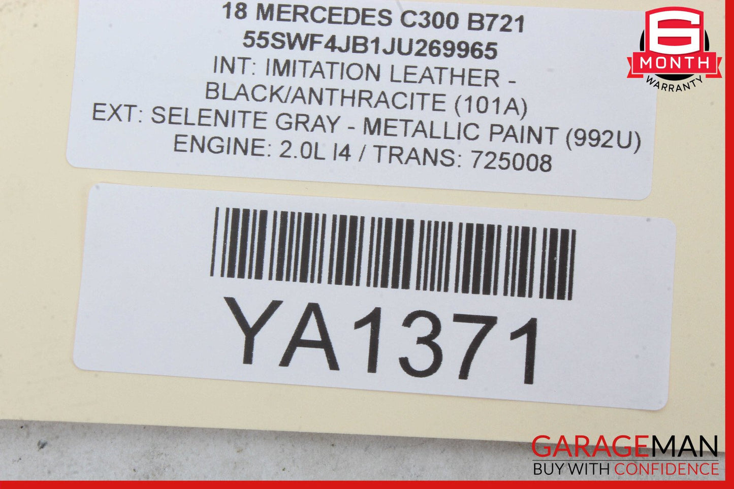 15-19 Mercedes W205 C300 GLC300 Fuse Box Power Distribution Box Module Unit