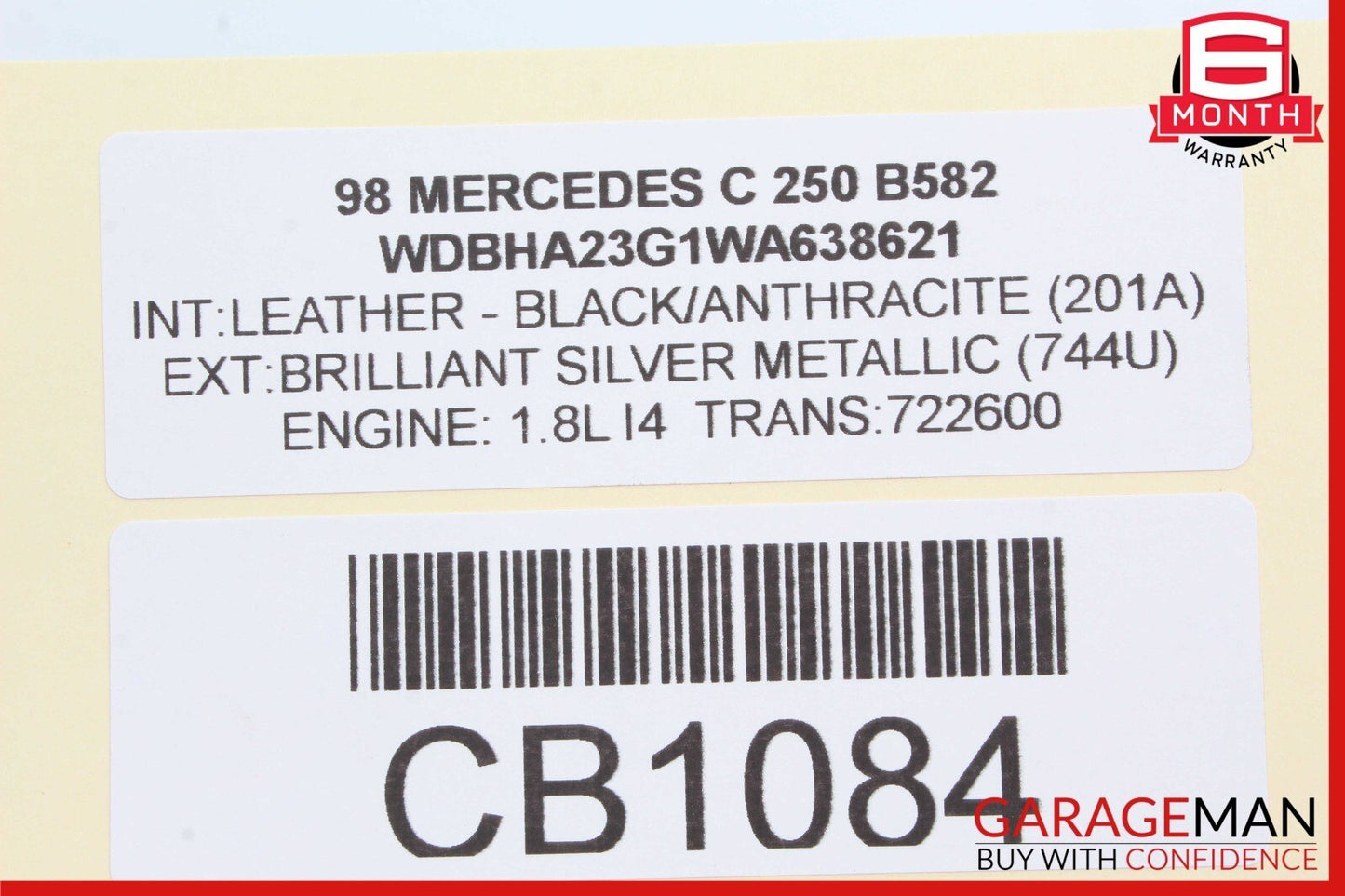 98-03 Mercedes W208 CLK320 C230 Steering Column Turn Signal Wiper Control Arm