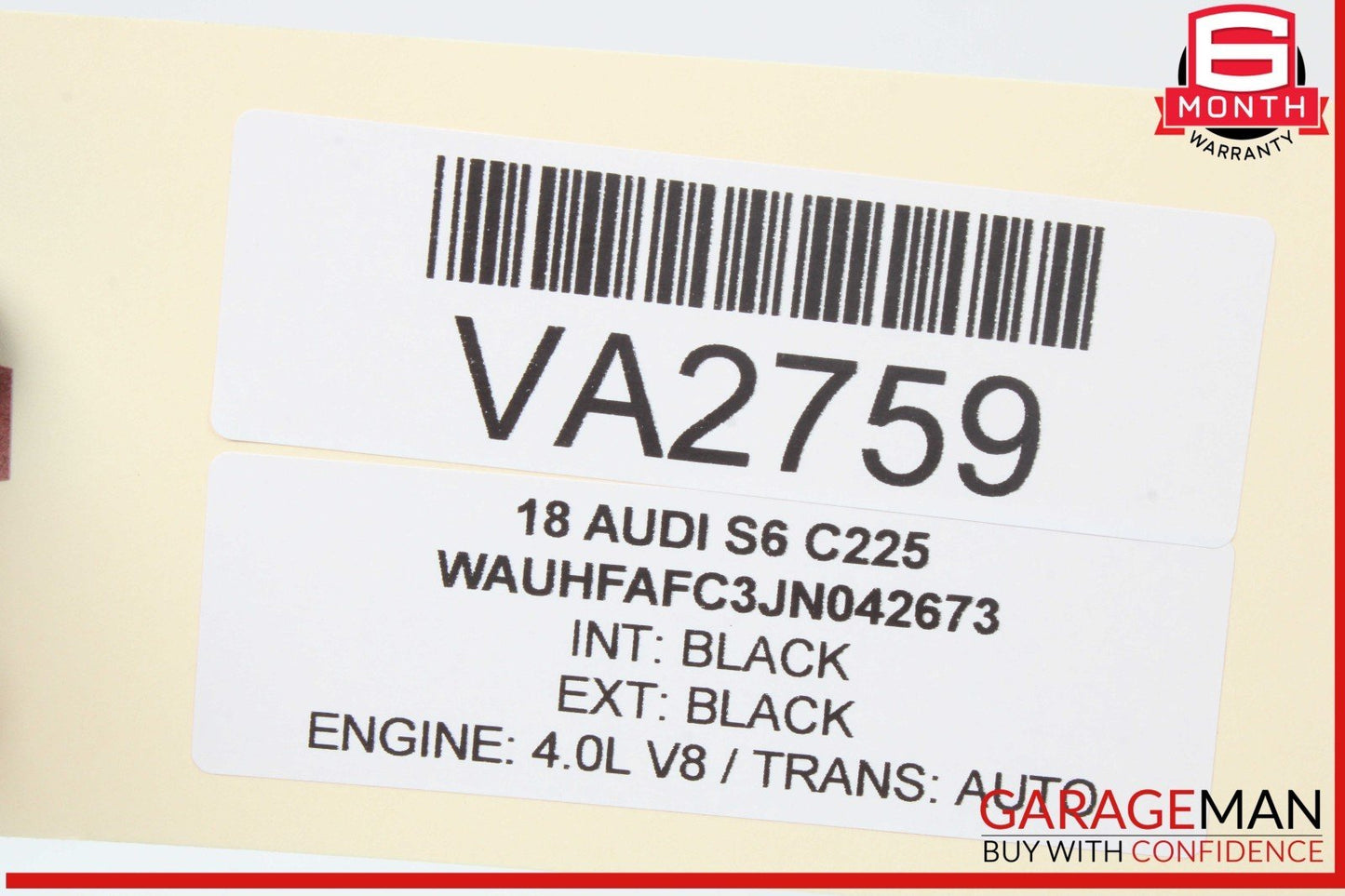 12-18 Audi S6 A7 A6 Yaw Rate Accelerator Stability Speed Control Sensor OEM