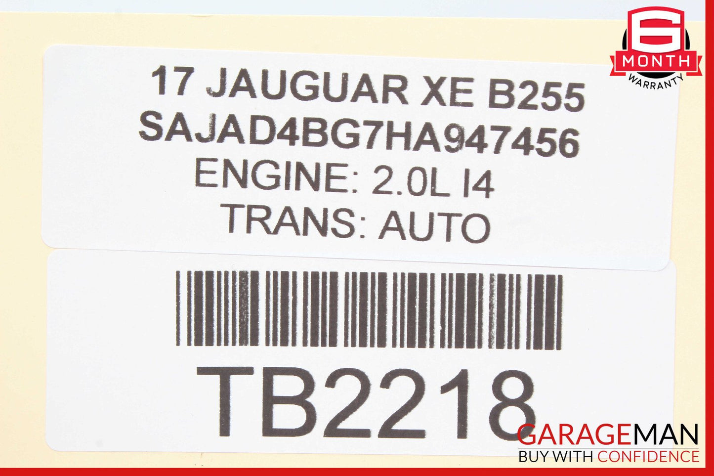 17-19 Jaguar XE Front Right Passenger Side Door Harness Wire Wiring OEM