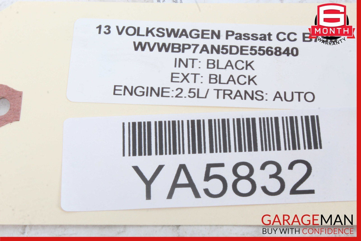 09-17 Volkswagen Passat CC Right Side Exterior Door Handle 3C8839886 OEM