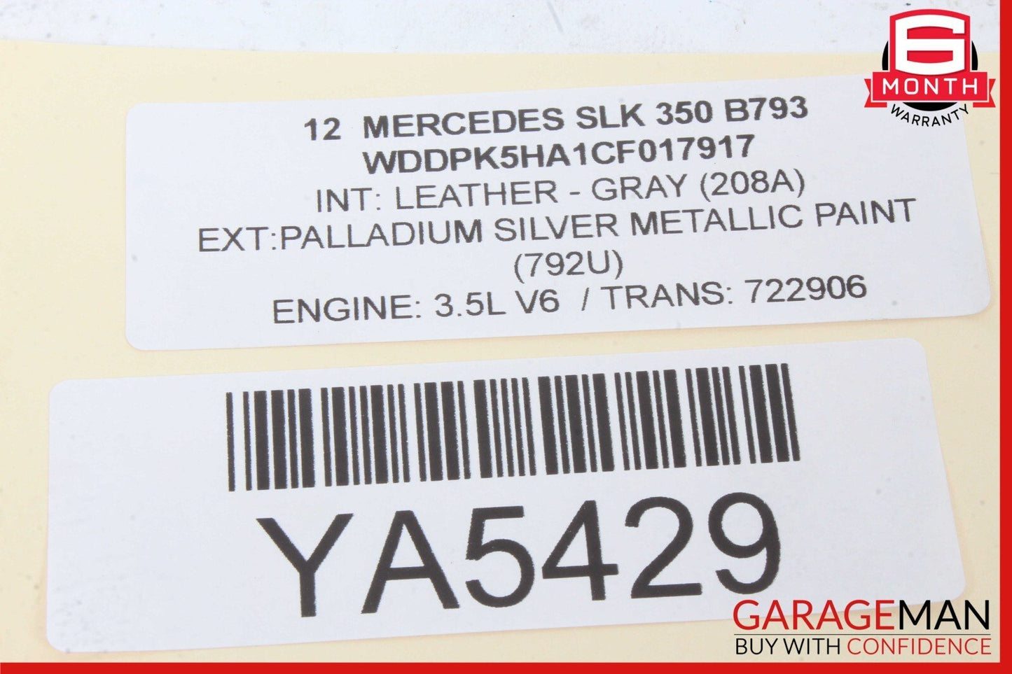 08-20 Mercedes W204 C350 CLS550 SLK350 Front Right Side Door Lock Latch Actuator