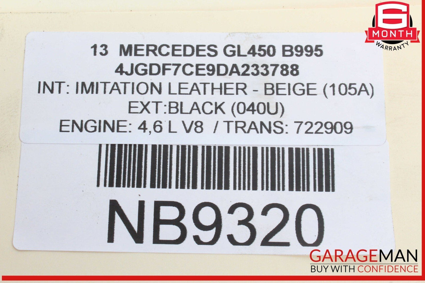 12-17 Mercedes X166 GL450 S550 CL550 E550 Engine Starter Motor 2789060800 OEM