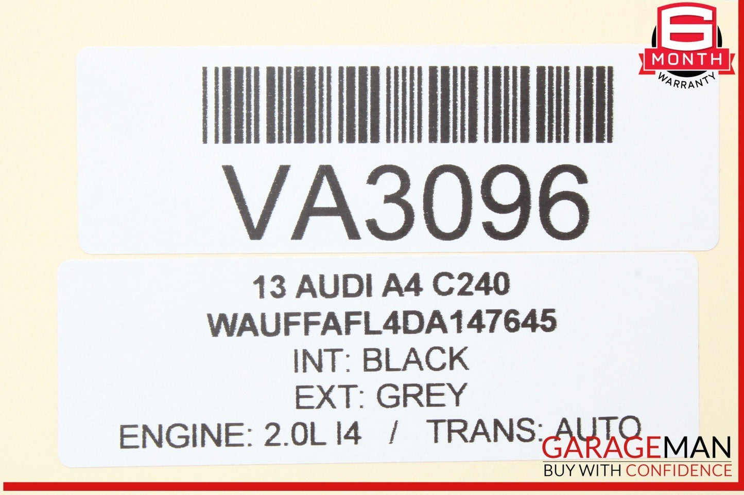 13-16 Audi A4 Rear Left or Right Side Door Control Module Unit 8T0959795Q OEM