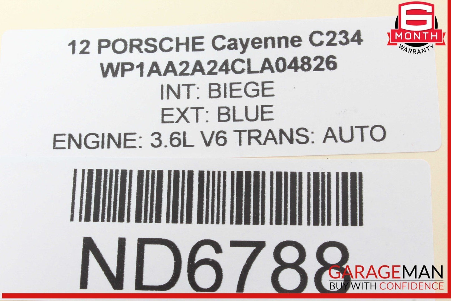 11-18 Porsche Cayenne 958 Rear Trunk Fuse Relay Junction Box 7P0937548H OEM