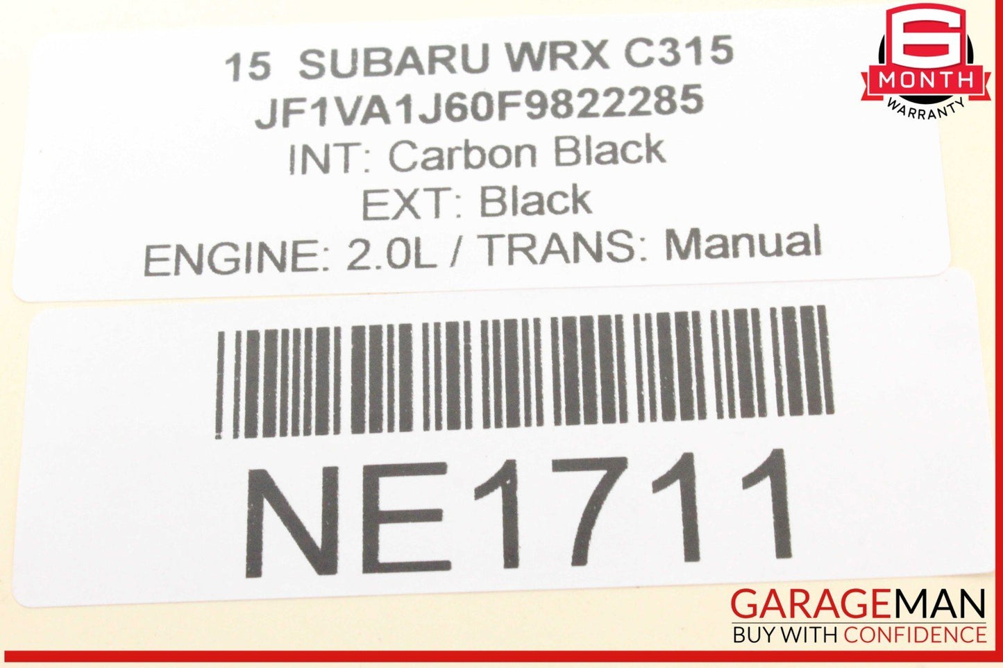 15-21 Subaru WRX Power Steering Control Module Unit 34710VA010 OEM