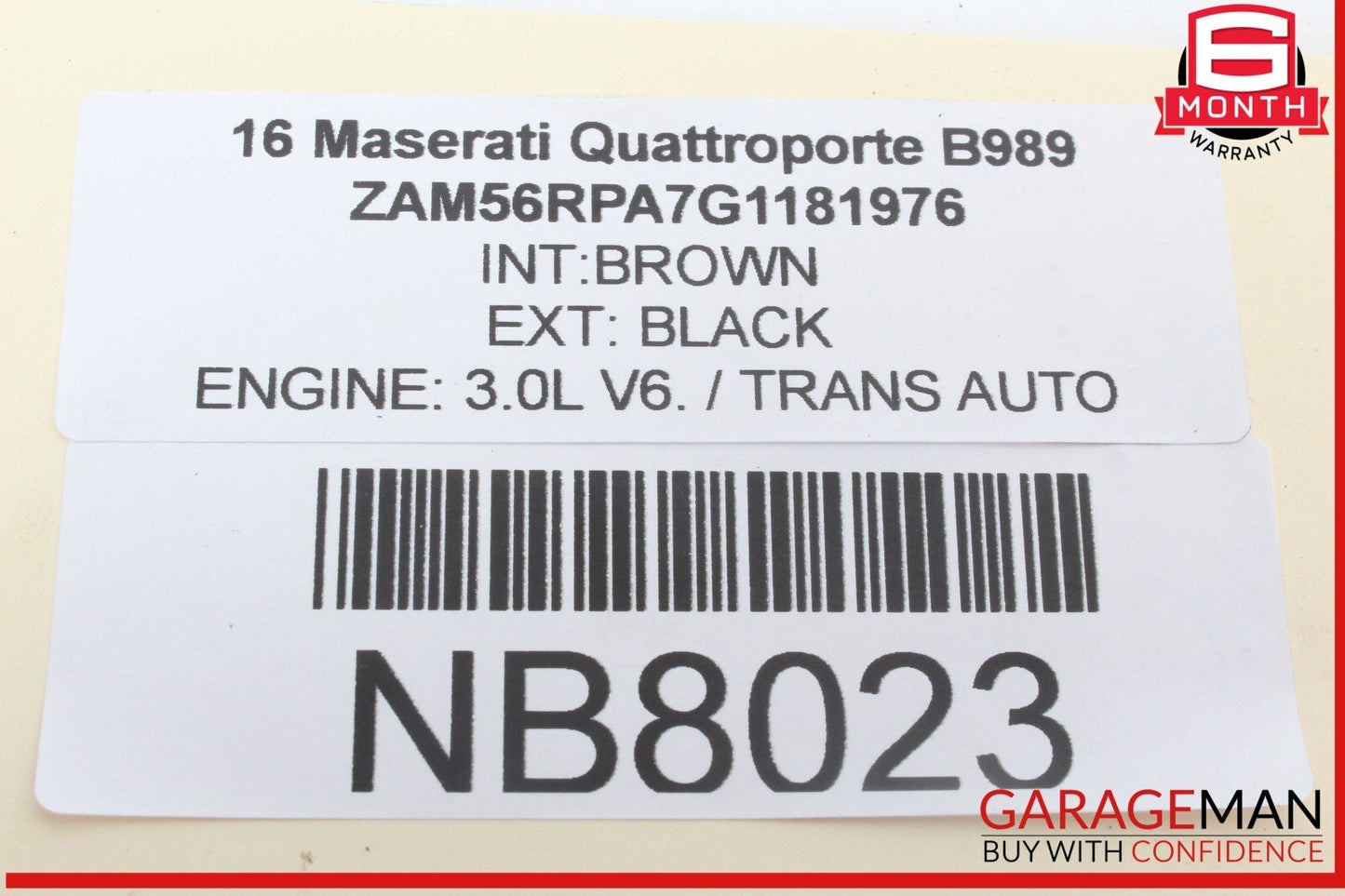 14-17 Maserati Quattroporte Ghibli Rear Right or Left Side Lower Control Arm OEM