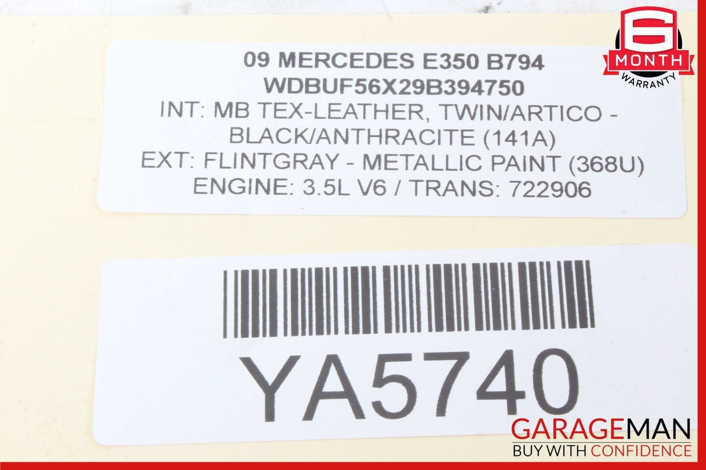 03-11 Mercedes W211 E350 CLS500 Front Right Suspension Upper Control Arm RWD OEM