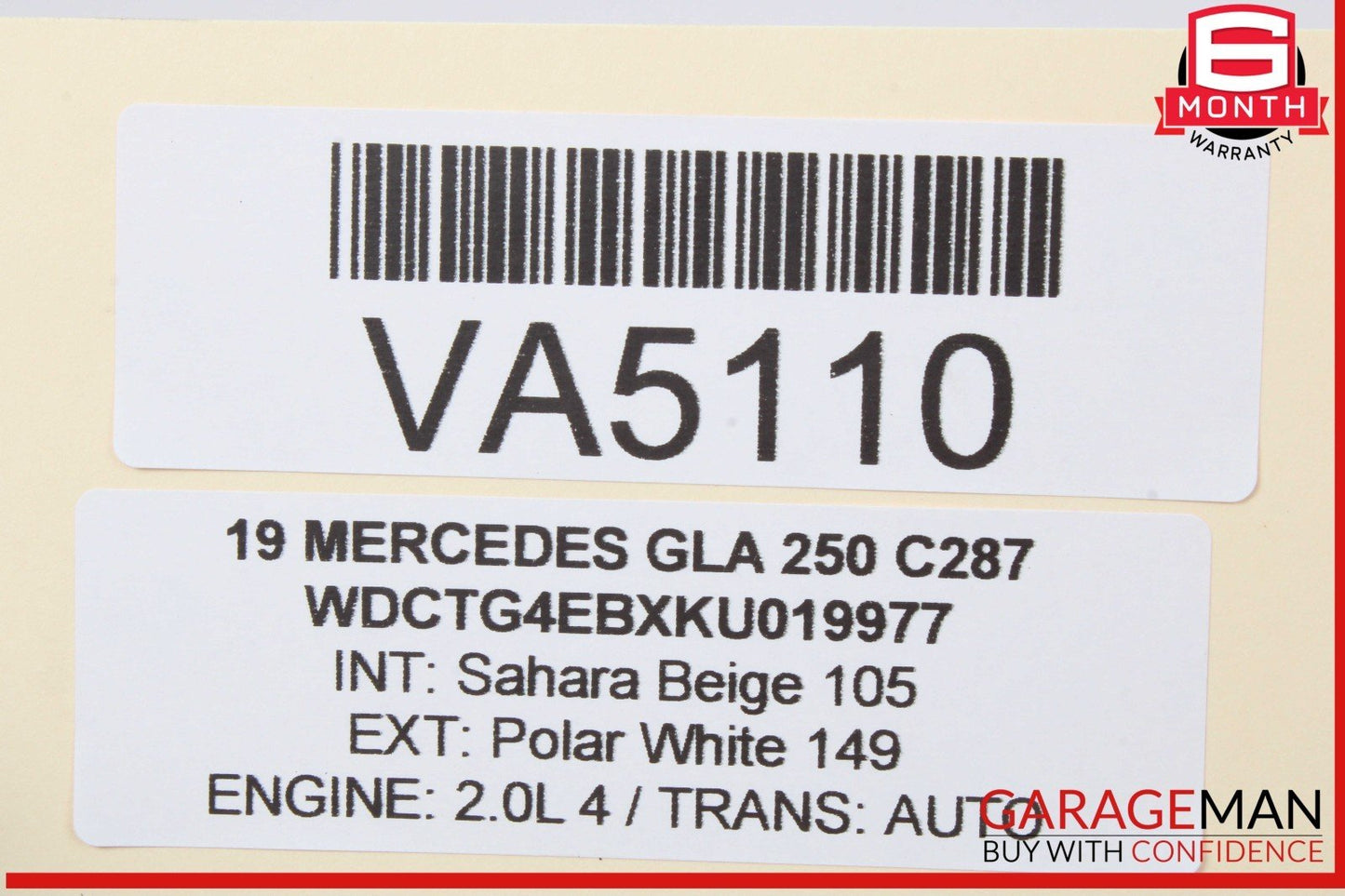 15-19 Mercedes X156 GLA250 CLA250 Blind Spot Assist Radar Module Sensor OEM