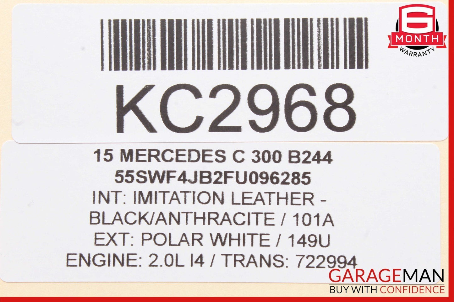 15-20 Mercedes W205 C300 Front Left Side Dash Audio Speaker 2058201002 OEM