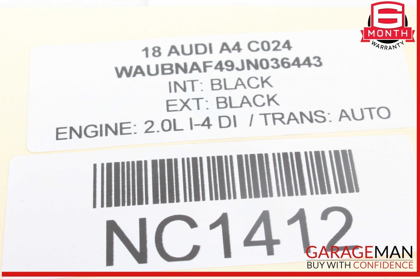 17-24 Audi A4 Front Left or Front Right Side CV Axle Shaft 8W0407271E OEM