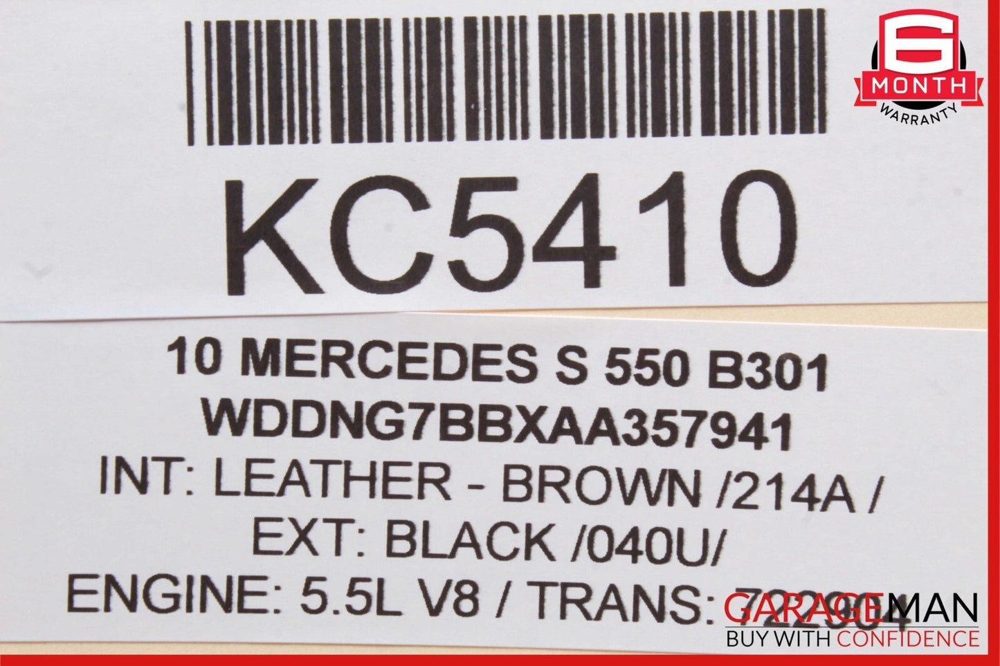 07-13 Mercedes W221 S550 CL550 Electronic Parking Button Switch 2215401445 OEM
