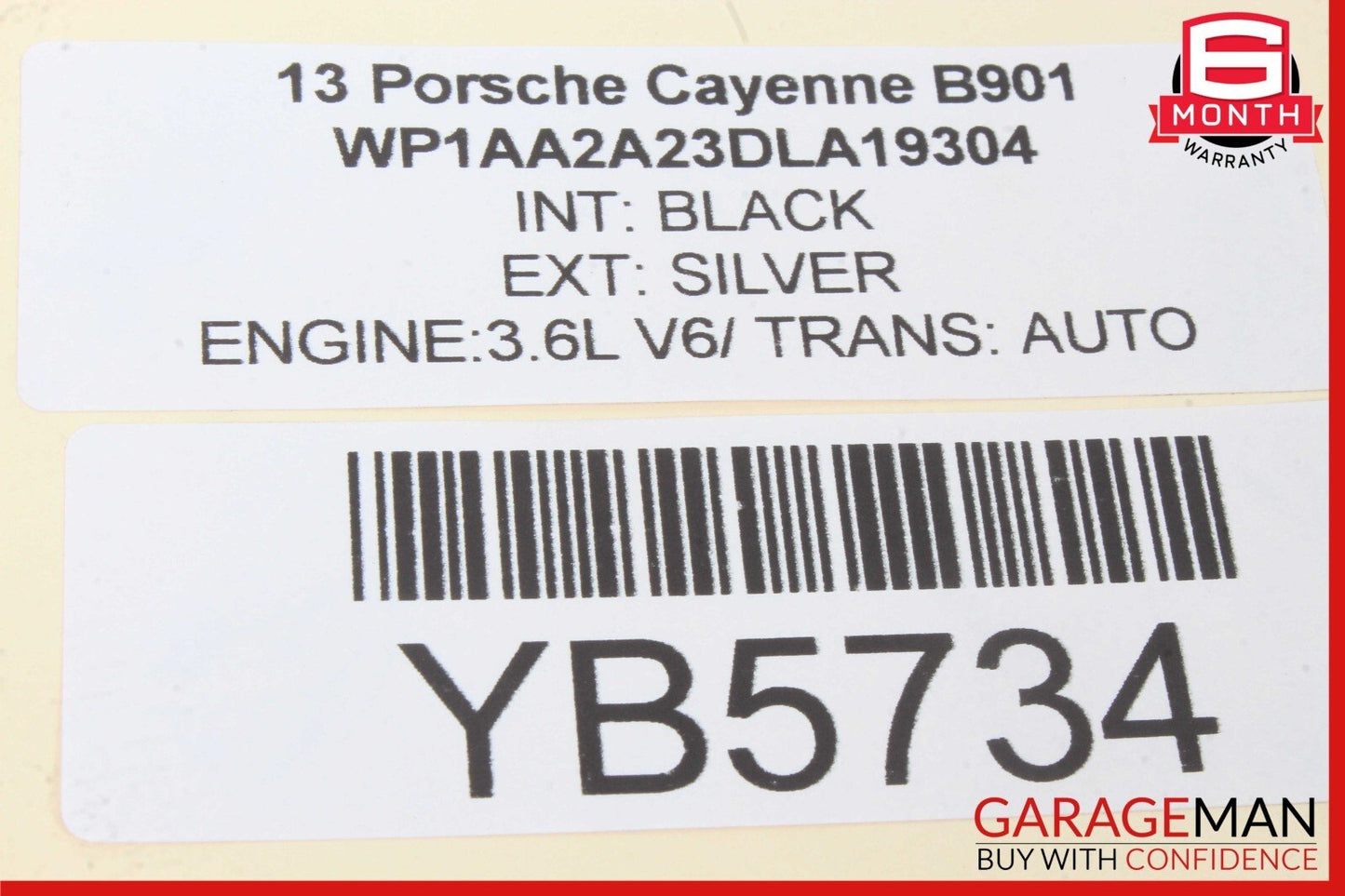 11-18 Porsche Cayenne 958 Front Right Door Lock Latch Actuator OEM