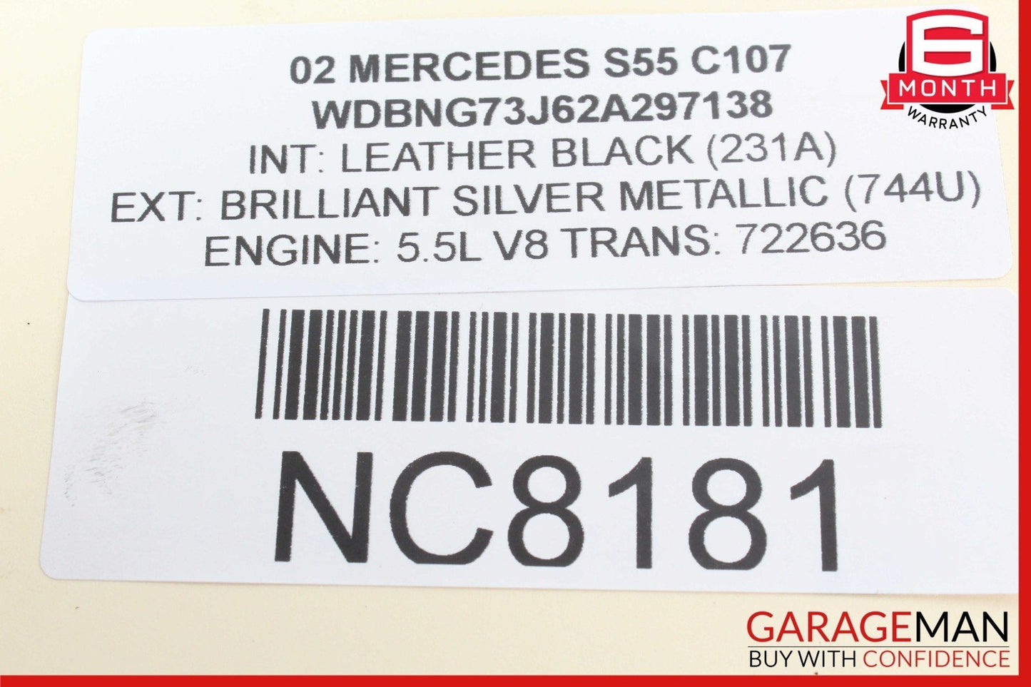Mercedes-Benz CL500 2203200358 Engine Control Module OEM 2000-2006