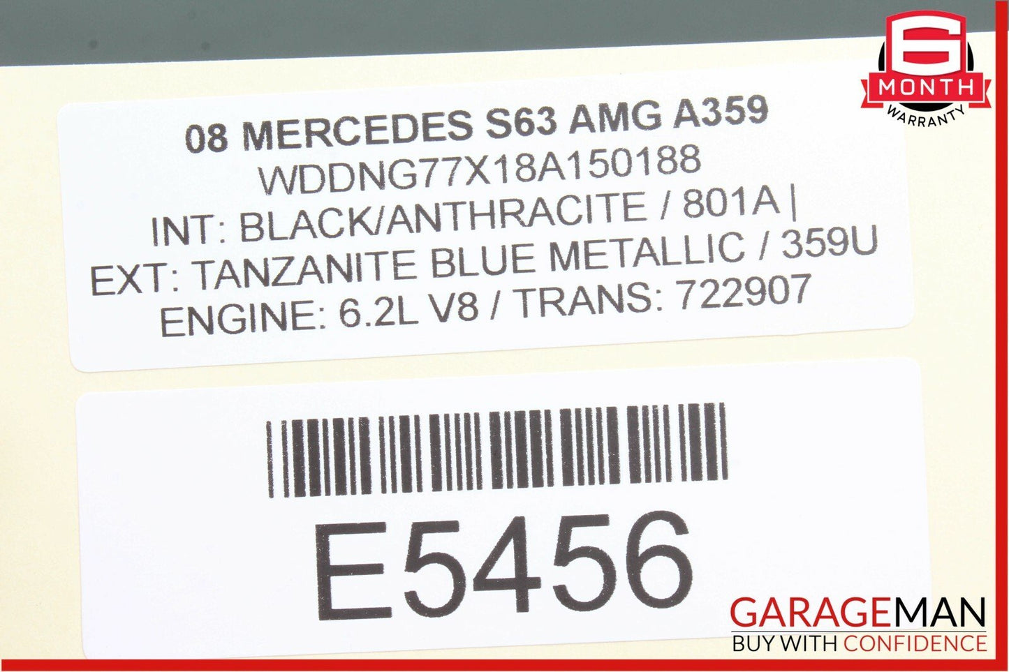 07-13 Mercedes W221 S63 AMG S550 Front Right Side Tweeter Speaker Cover Black