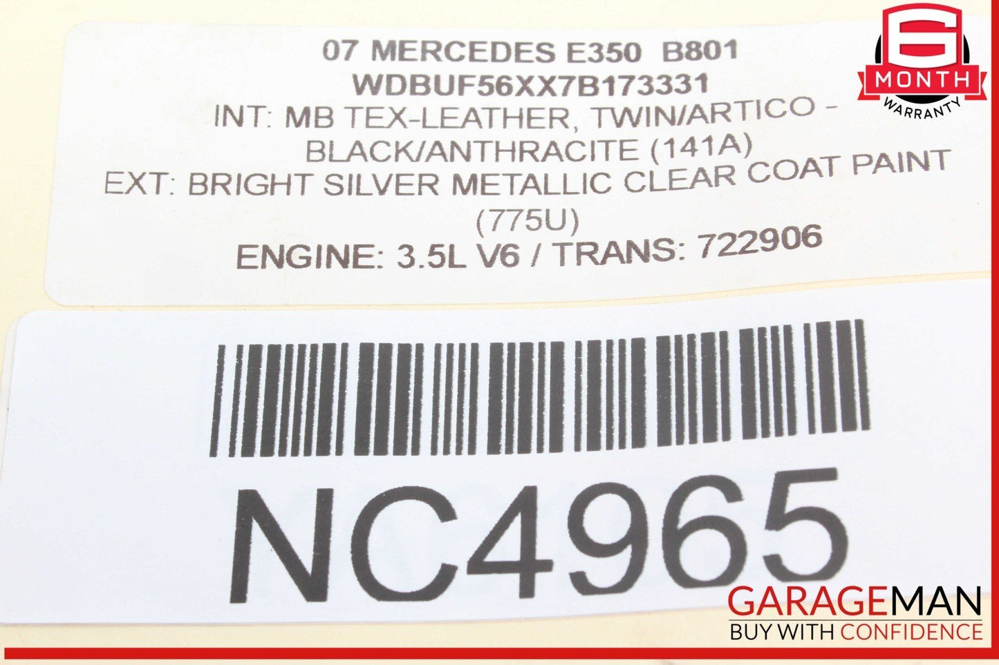 07-09 Mercedes W211 E350 E550 E320 A/C Climate Control Switch 2118304085 OEM