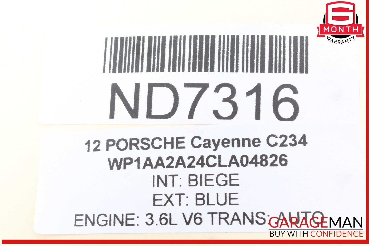 11-18 Porsche Cayenne 958 Generator Alternator 03H903023D OEM