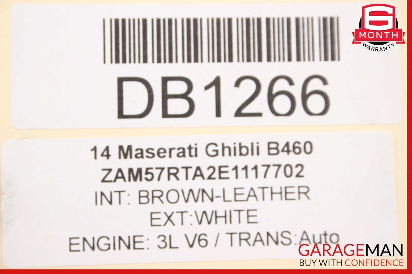 14-17 Maserati Ghibli S Q4 AWD 8G Auto Trans Automatic Transmission Assembly 59k