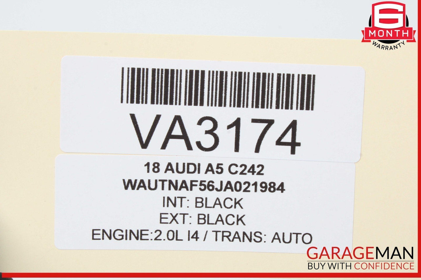 17-24 Audi A5 A4 Quattro Front Right Passenger Side Window Regulator Motor OEM