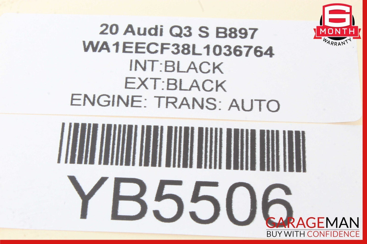 19-24 Audi Q3 Front Left Driver Door Window Glass Motor OEM 5Q0959802