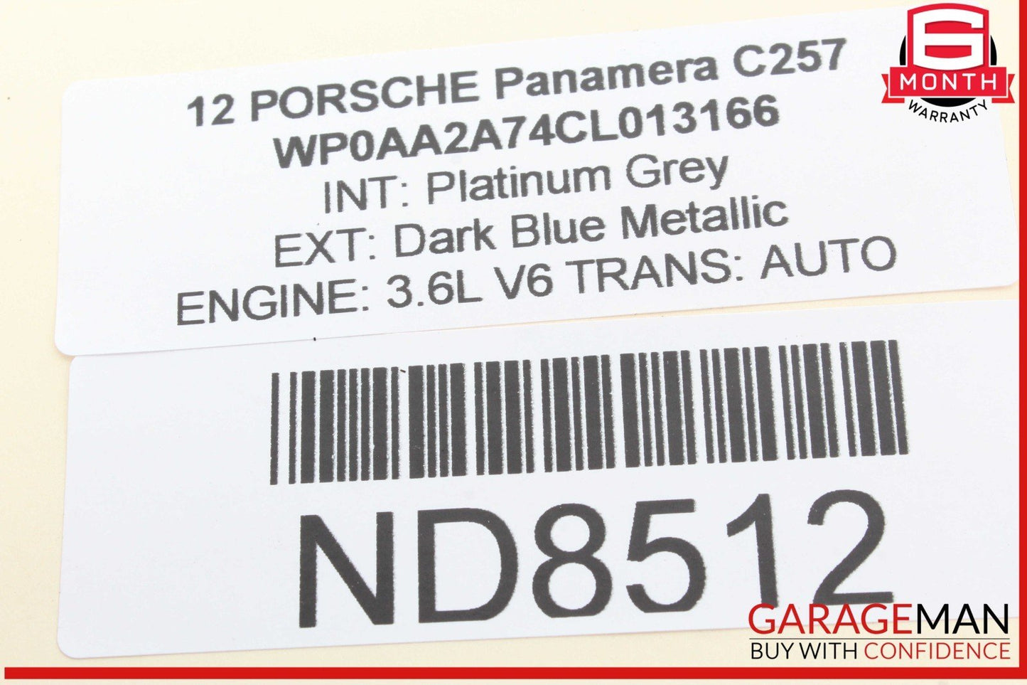 10-16 Porsche Panamera 970 Floor Gear Shift Shifter Selector Box 97042613300 OEM