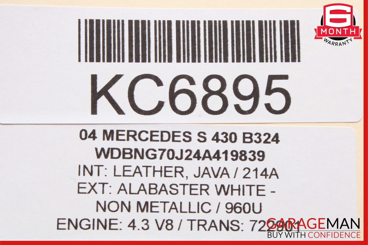 00-06 Mercedes W220 S430 S500 Front Left Rear View Mirror Adjust Control Button