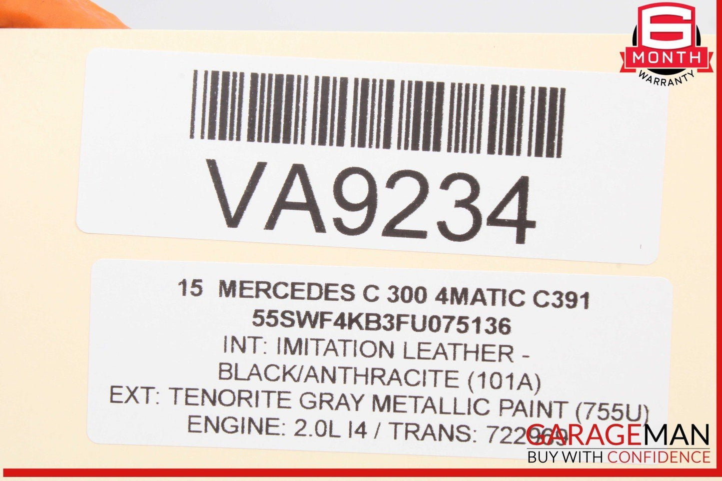 15-18 Mercedes W205 C300 4MATIC AM/FM CD Player Radio Receiver Module OEM