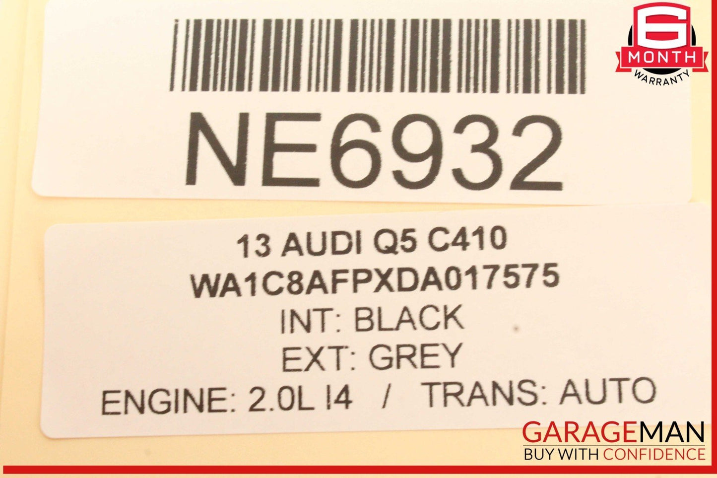 09-17 Audi Q5 SQ5 Front Right Passenger Side Door Control Module Unit OEM