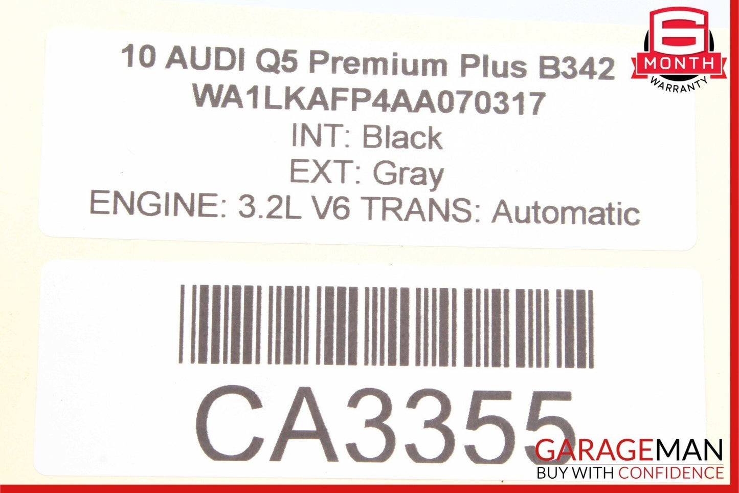 09-17 Audi Q5 SQ5 Front Left Driver Side Brake Caliper OEM