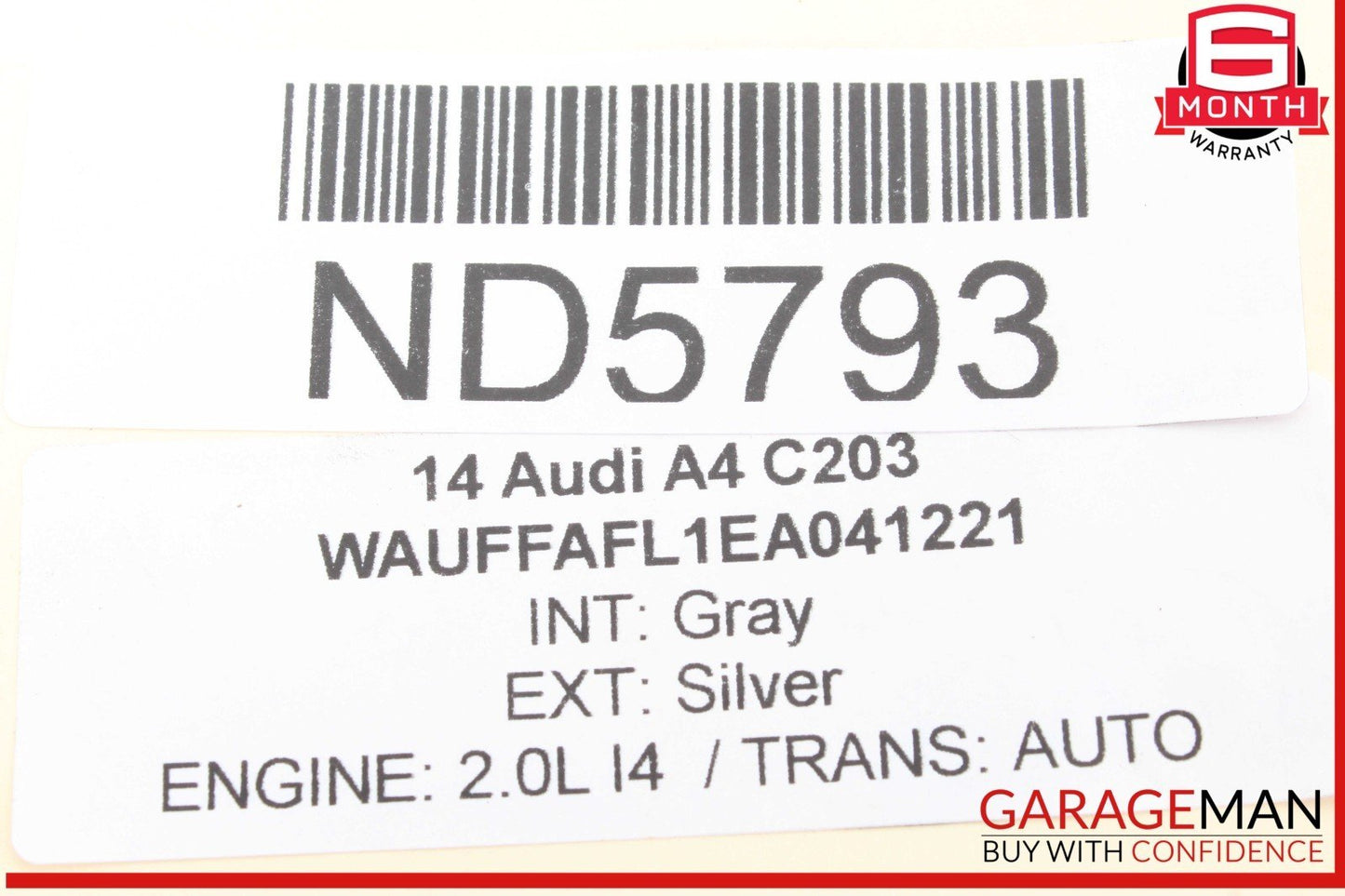 13-16 Audi A4 Front Left Driver Side Engine Mount 8K0399059H OEM