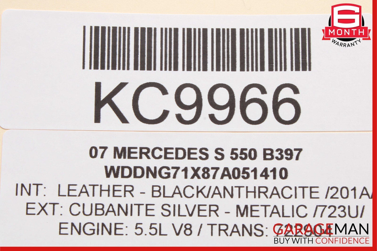 07-14 Mercedes W221 S550 CL550 S400 Electronic Parking Button Switch OEM