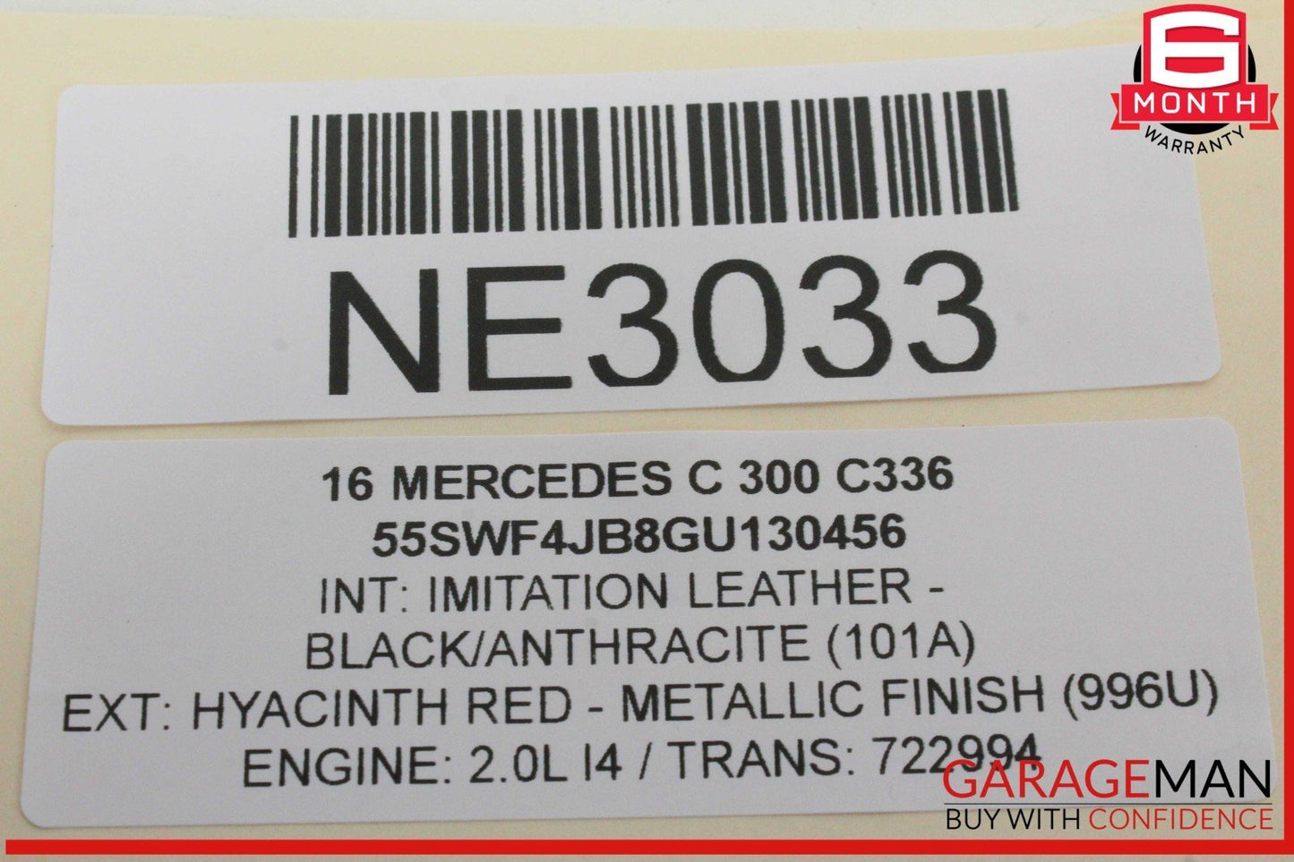 15-20 Mercedes W205 C300 GLC43 C63 AMG SAM Signal Lamp Control Module OEM