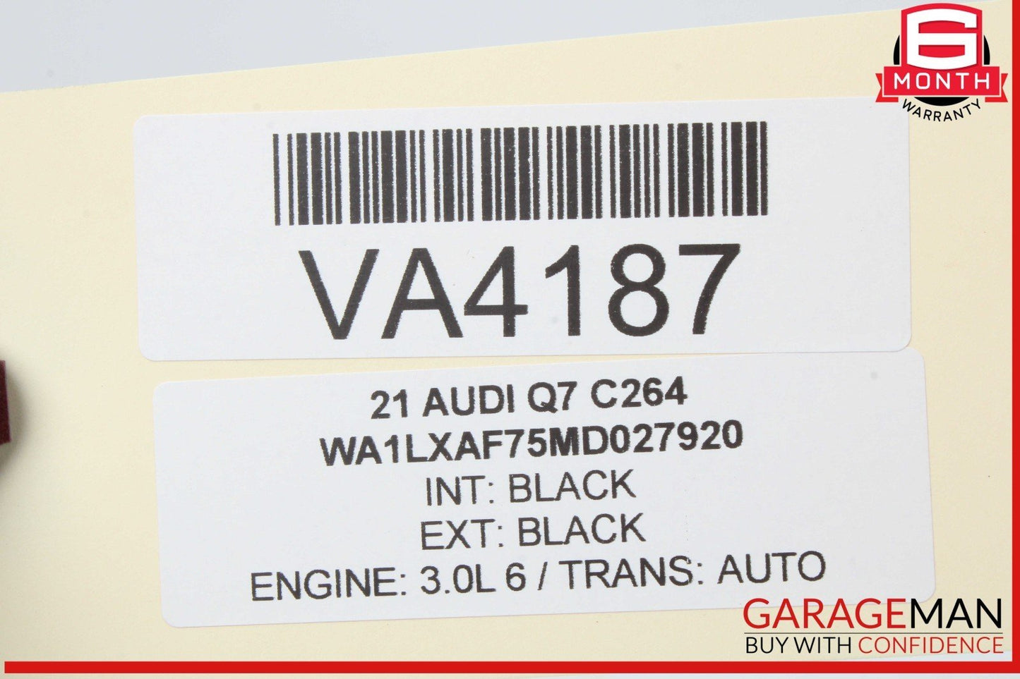 17-24 Audi Q7 Rear Left or Right Side 3rd Third Row Seat Control Switch OEM