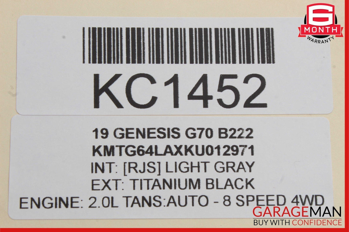 19-21 Genesis G70 Front or Rear Door Speaker Lexicon 96330-J5200 OEM
